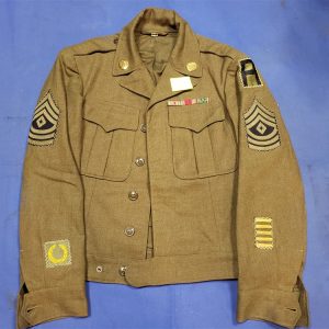 tunic-1st-army-duncan-first-sgt-wwii-citation-ribbons-battle-stars