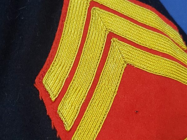 tunic-usmc-gysgt-blues-korean-war-with-world-war-two-service-wwii-post-jacket-large-size-ribbons