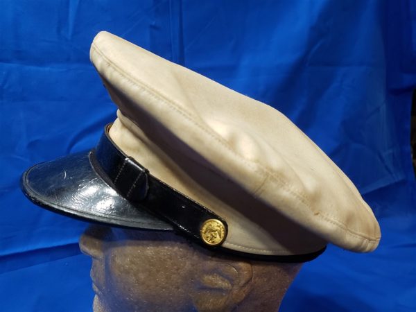 visor-usmc-cap-shite-wwii-for-the-dress-blues-with-ega