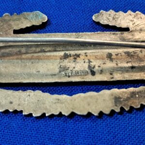 world-war-two-early-pin-back-combat-infantry-badge-sterling-marked-light-use-only