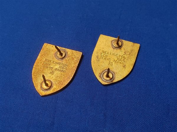 dui-set-wwii-34th-rgt-infantry-made-in-japan-back-marked