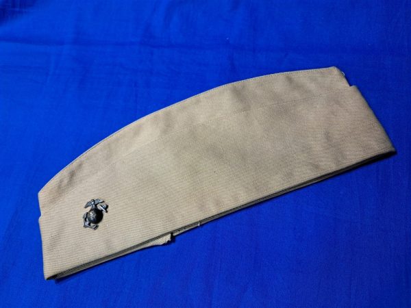 world-war-two-marine-corps-tan-enlisted-with-eagle-globe-and-anchor