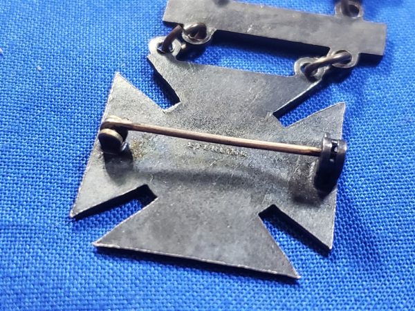 badge-shrp-9-bar-wwii-pin-sterling-rifle-shooting