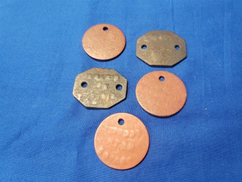 British Dog tag set 5 - Doughboy Military Collectables Springfield Missouri