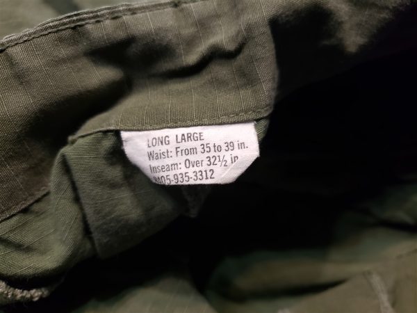 jungle-fatigues-vn-3rd-pattern-front-back-buttons-large-long-tag-size-mint