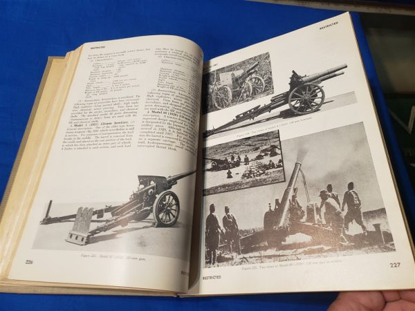 tme-30-480-japanese-forces-manual-1944-dated-tanks-grenades-uniforms-ranks-cannon-mask-pistols-equipment