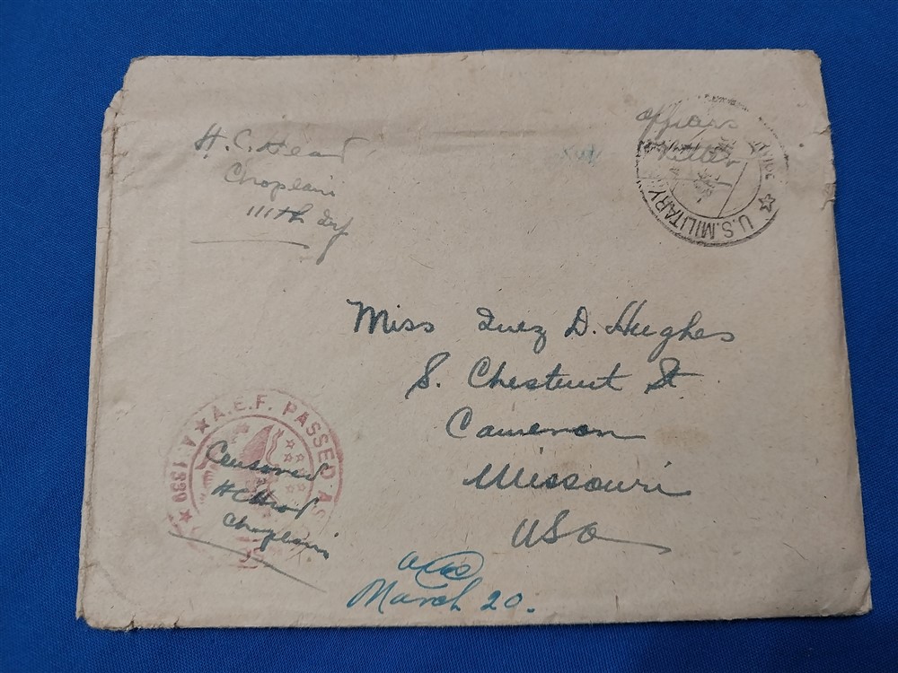 letter-wwi-chaplain-battles