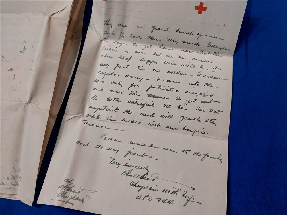 letter-wwi-chaplain-death