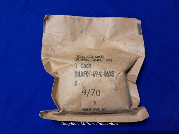 m14-nylon-sling-70 vietnam-war-early-pattern-nylon-scarce-sling-rifle-with-green-hardware-stiff