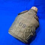 canteen set-vietnam-war-1972-dated-complete-with-cup-and-cover-nylon-mint-condition