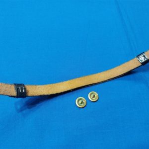 world-war-two-leather-strap-for-summer-issue-cap-buttons-included-screw-in-type