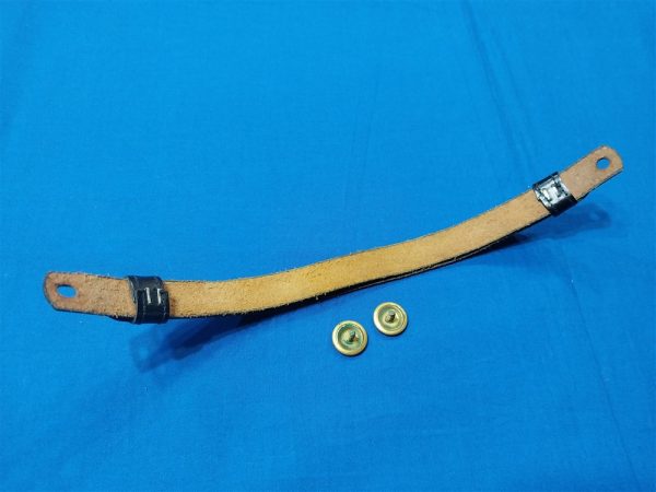 world-war-two-leather-strap-for-summer-issue-cap-buttons-included-screw-in-type