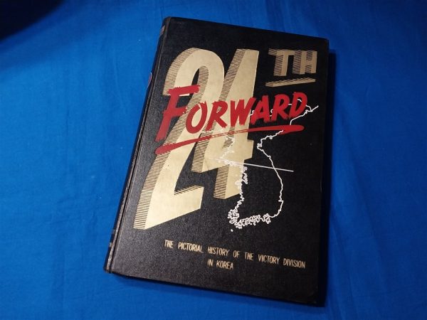 history-of-the-24th-division-in-the-korean-war-photographic-hard-cover-battle-details-operations-soldiers.