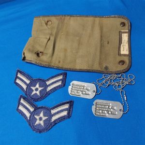 air-force-group-world-war-two-and-korean-war-with-dig-tags-and-sewing-kit-chevrons-late-1940