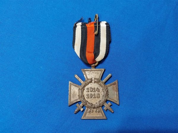 hindenburg-medal-wwi german-world-war-one-wwi-hindenburg-medal-with-the-original-ribbon