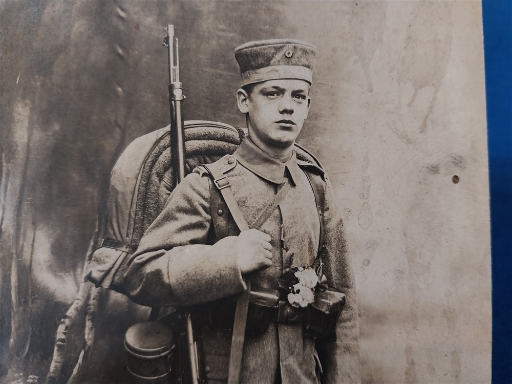 RPPC German Soldier 1 - Doughboy Military Collectables Springfield