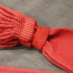 british-senior-nco-shoulder-sash-red-world-war-two-cotton-dress-warrant sgt