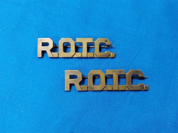 insignia-rotc-collar world-war-one-rotc-collar-insignia-reserve-officers-training-camps-1916-pair