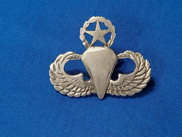 master-jump-wings korean-war-era-master-jump-wings-sterling-set-with-correct-clutches-worn-flat