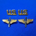 world-war-two-air-corps-officers-insignia-set-by-luxemberg-pilot-props-wings-marked-new-york