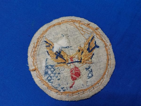 world-war-two-air-corps-ac-patch-theater-made-in-italy-bullion-wings-and-details-on-purple-felt-material