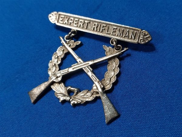 usmc-shooting-badge-expert-rifle-by-hilborn-and-hamberger-pre-world-war-two-sterling-maker-marked
