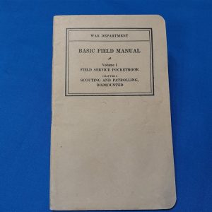 world-war-two-pocketbook-scout-scouting-and-patrolling-basic-field-manual-1938-dated-70-pages