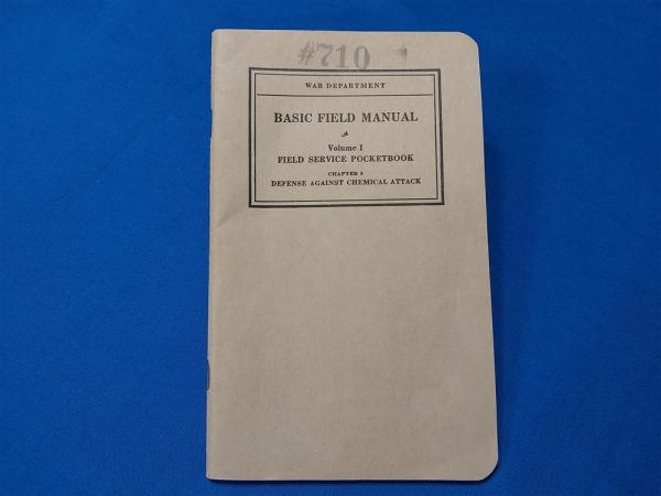 field-service-pocketbook pocketbook-world-war-two-1938-dated-early-chemical-protection-training-book-manual-gas-masks-equipment