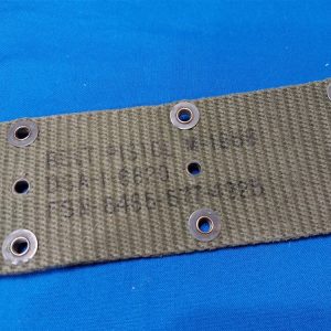 Vietnam-war-early-issue-pattern-1958-pistol-belt-size-medium-with-brass-fittings