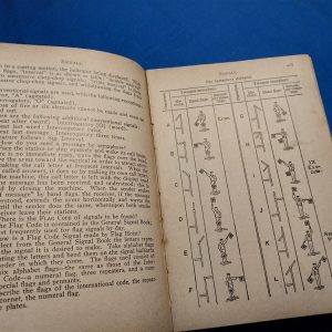 world-war-one-naval-blue-jackets-0manual-1918-dated-thick-819-pages-hard-cover-sailors-ships-weapons