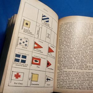 world-war-one-naval-blue-jackets-0manual-1918-dated-thick-819-pages-hard-cover-sailors-ships-weapons