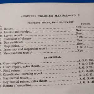 world-war-one-engineer-book-for-paper-work-of-units-including-morning-reports-sick-discharges-and-more-1918-dated-manual