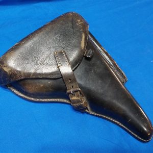 german-world-war-two-holster-for-a-luger-officer-black-leather-hard-shell-1939-dated-excellent-condiiton