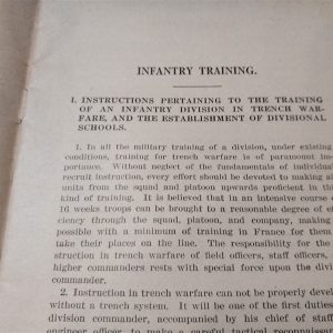 world-war-one-traing-manual-for-the-infantry-school-instructions-trench-warfare-1917-dated-small-soft-cover