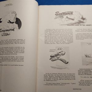 world-war-two-manual-1943-dated-instrument-flying-for-pilots-in-blinding-conditions-photos