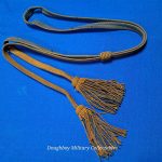world-war-two-japaneese-sword-knot-for-end-loop-silk-construction-blue-and-gold