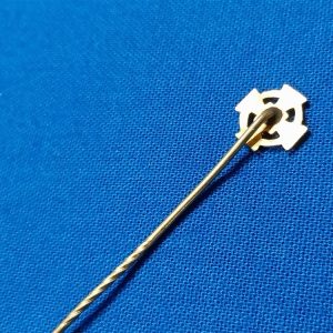 world-war-two-german-stick-pin-award-for-long-service-forty-years-in-gold-witih-twist