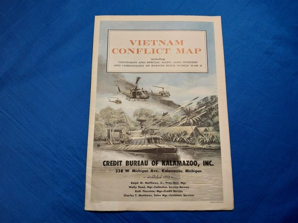 vietnam-conflict-map vietnam-map-from-credit-bureau-1966-dated-excellent-condition-color-large-fold-out