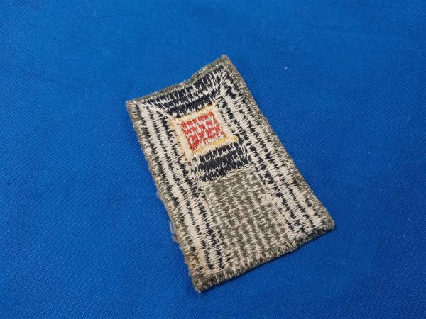 world-war-two-first-army-patch-for-ordnance-with-yellow-and-red-center-panel
