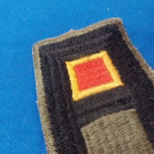 world-war-two-first-army-patch-for-ordnance-with-yellow-and-red-center-panel