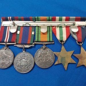 world-war-two-medal-set-from-canada-sterling-silver-medals-with-2-stars-including-africa