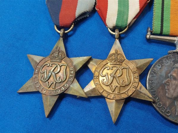 world-war-two-medal-set-from-canada-sterling-silver-medals-with-2-stars-including-africa