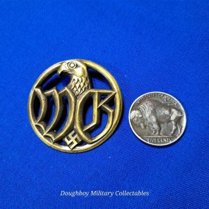 world-war-two-german-army-helpers-badge-pin-eagle-with-swastika-hollow-construction-mint-condiiton