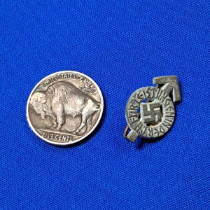 world-war-two-german-hitler-youth-proficiency-badge-pin-mini-silver-maker-marked-101-original