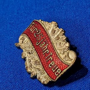 world-war-two-25-year-membership-pin-broach- true-service-honorable