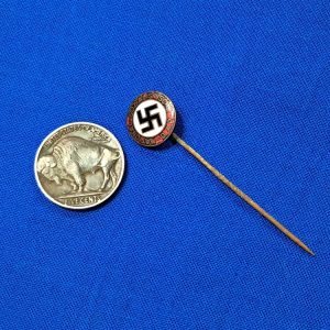 n-s-d-a-p-world-war-tow-german-stick-pin-for-the-collar-enamel-patent-protection-mark-on-back