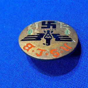 german-world-war-two-teachers-association-membership-pin-1st-design-with-straight-wings