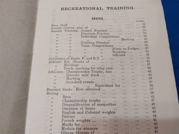 world-war-one-british-recreational-training-manual-book-dated 1917-includes-the-medals-issued-in-these-events