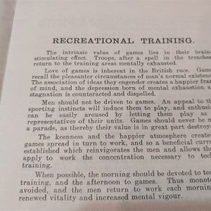 world-war-one-british-recreational-training-manual-book-dated 1917-includes-the-medals-issued-in-these-events