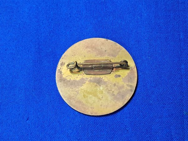world-war-two-1935-dated-hans-schem-tinnie-made-of-solid-brass-with-original-pin-on-back-killed-in-crash-that-year